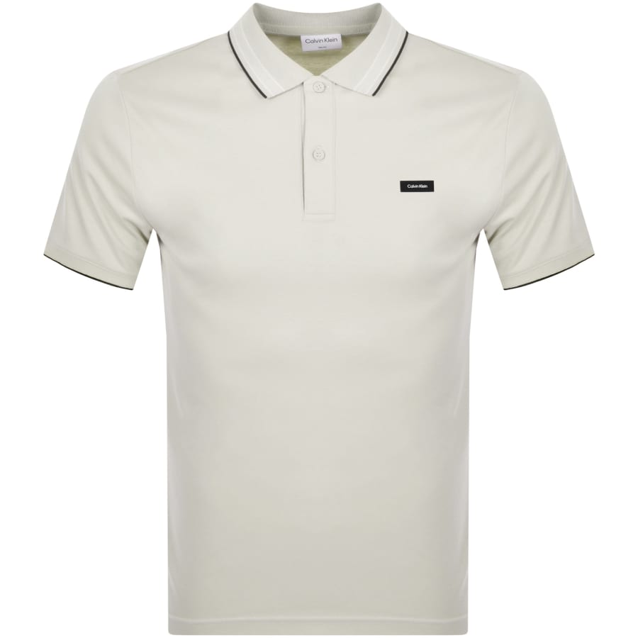 Calvin Klein Men s Stretch Pique Tipping Polo